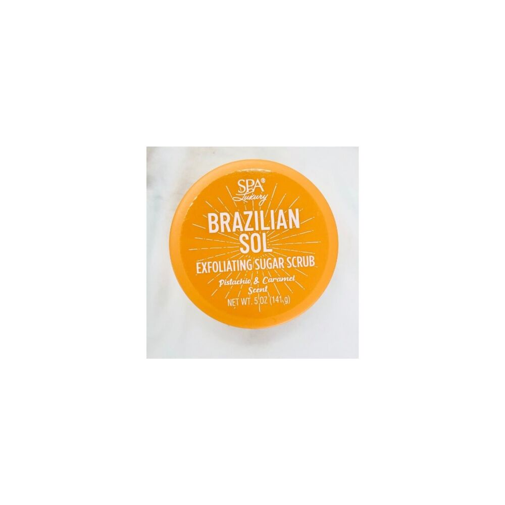 4 Pk Spa Luxury Brazilian Exfoliating Sugar Body Scrub Flora Orchid Hibiscus - Picture 3 of 6